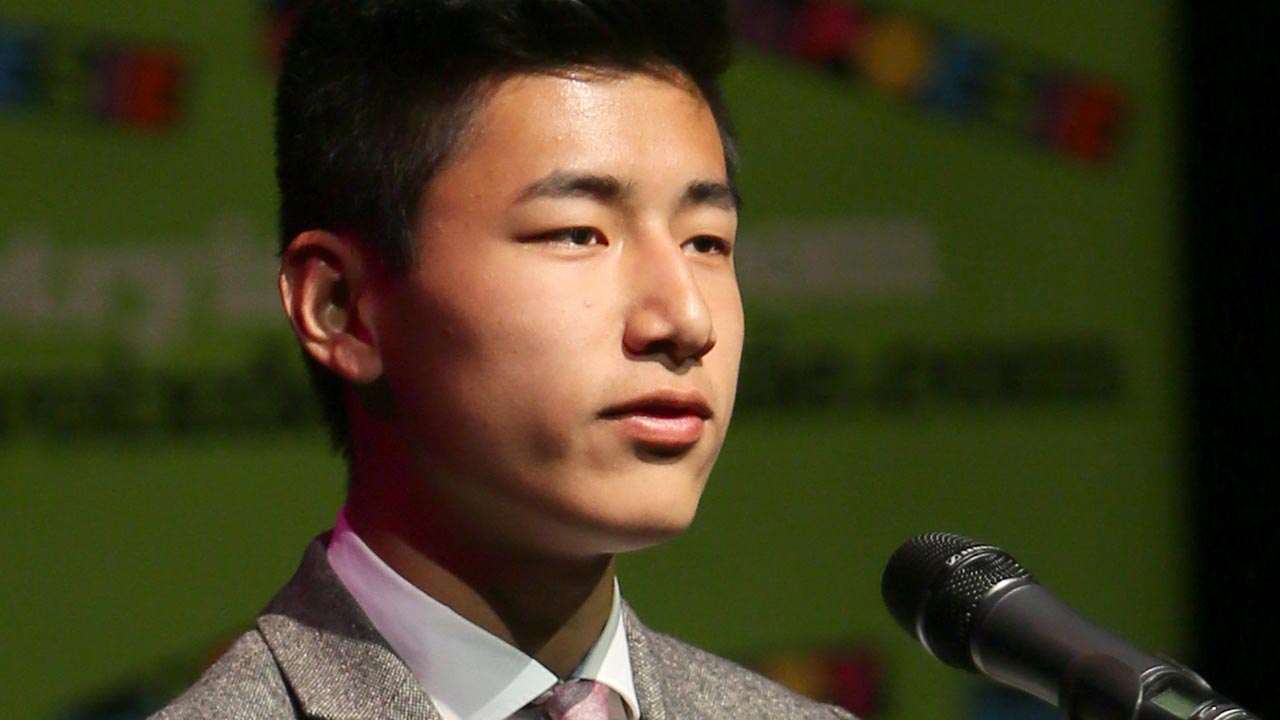 Leo Chang from St. George’s School (Vancouver, BC).